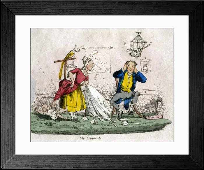 Framed Print : The Tempest