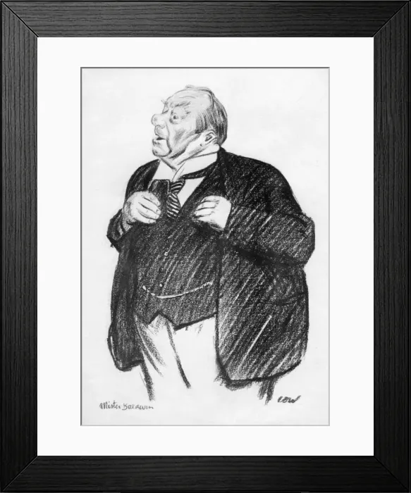 Framed Print : Stanley Baldwin, British Conservative politician, 1933 Framed Print : Stanley Baldwin, British Conservative politician, 1933