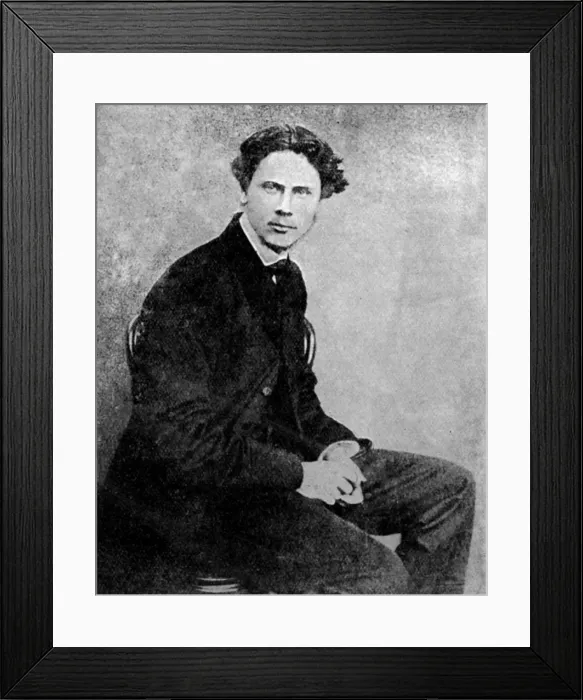 Framed Print : Marcus Stone, British artist and illustrator, c1865 (1912) Framed Print : Marcus Stone, British artist and illustrator, c1865 (1912)