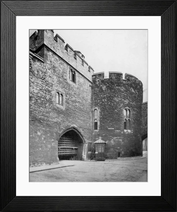 Framed Print : Bloody Tower, Tower of London, 20th century Framed Print : Bloody Tower, Tower of London, 20th century