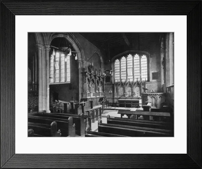 Framed Print : East end of the Chapel of St Peter ad Vincula, Tower of London, 20th century Framed Print : East end of the Chapel of St Peter ad Vincula, Tower of London, 20th century