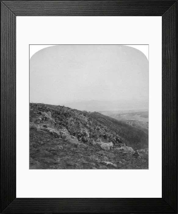 Framed Print : South slope of Spion Kop, South Africa, Boer War, 1901. Artist: Underwood & Underwood Framed Print : South slope of Spion Kop, South Africa, Boer War, 1901. Artist: Underwood & Underwood