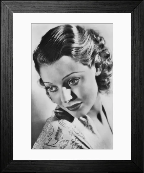 Framed Print : Loretta Young, American actress, c1930s Framed Print : Loretta Young, American actress, c1930s