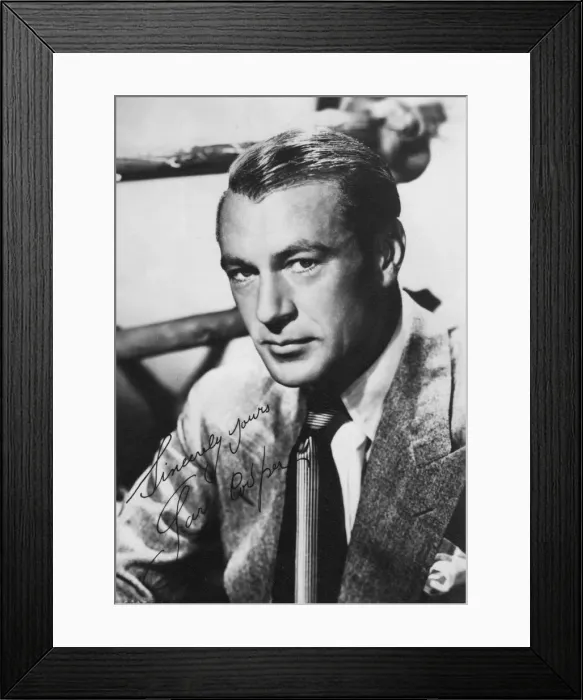 Framed Print : Gary Cooper, American film actor, 20th century Framed Print : Gary Cooper, American film actor, 20th century