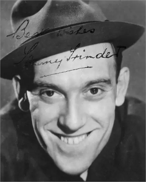 Tommy Trinder, English stage, screen and radio comedian, 20th century