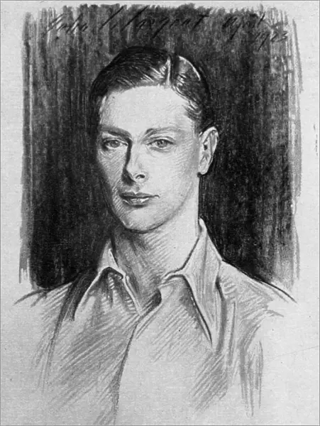 Study of the Duke of York, 1923. Artist: John Singer Sargent