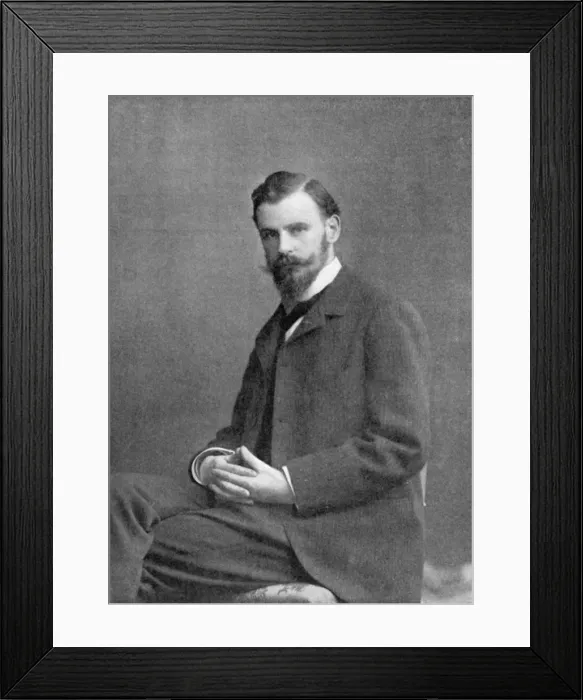 Framed Print : Albert Baertsoen (1866-1922), Belgian printmaker, 1898 Framed Print : Albert Baertsoen (1866-1922), Belgian printmaker, 1898