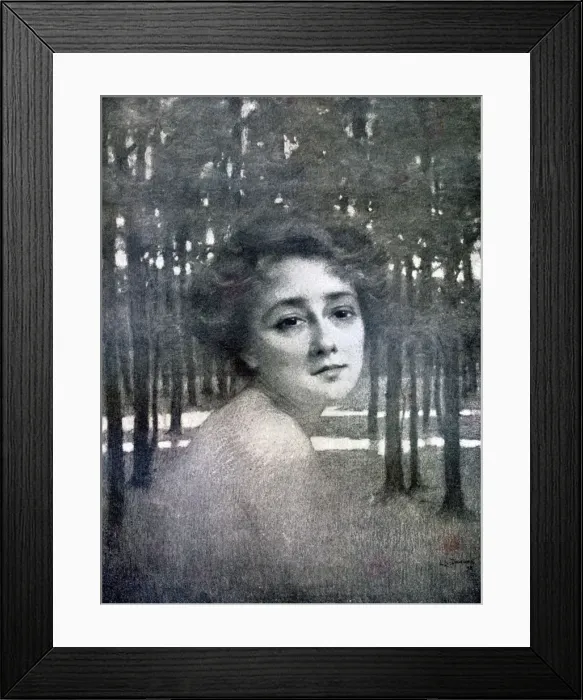 Framed Print : Portrait of a woman, 1898 Framed Print : Portrait of a woman, 1898