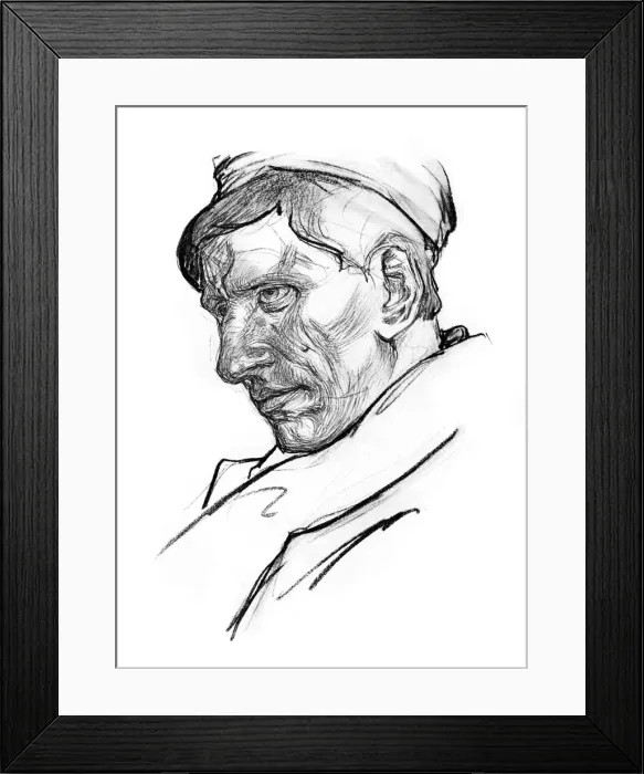 Framed Print : A Vollendam Native, 1898. Artist: Nico Jungmann Framed Print : A Vollendam Native, 1898. Artist: Nico Jungmann