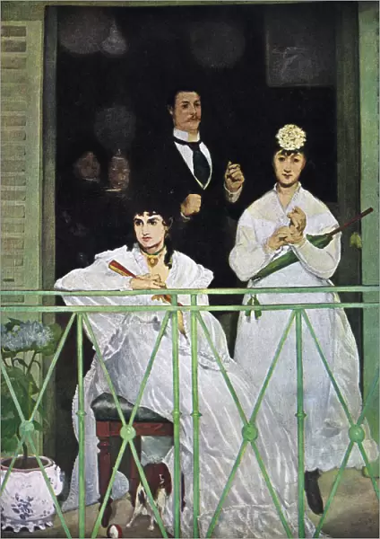 The Balcony, 1868-1869. Artist: Edouard Manet