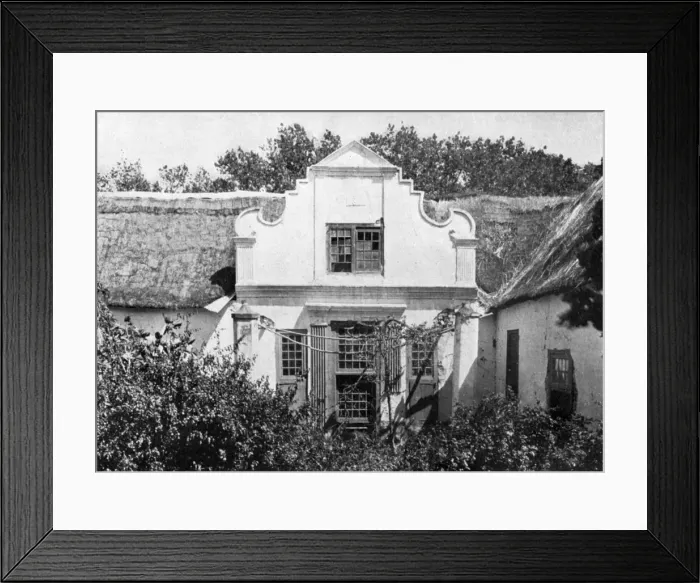 Framed Print : Parel Vallei school house, South Africa, 1931. Artist: A Elliot Framed Print : Parel Vallei school house, South Africa, 1931. Artist: A Elliot