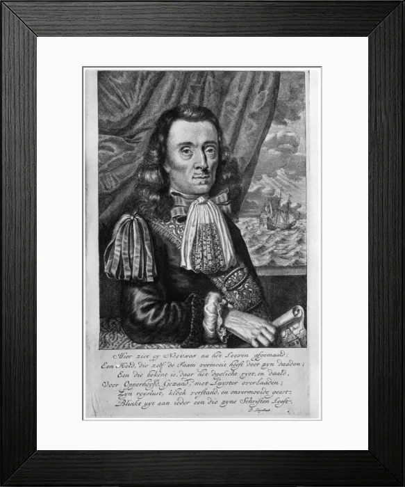 Framed Print : Johan Nieuhof, Dutch traveller, 1931 Framed Print : Johan Nieuhof, Dutch traveller, 1931