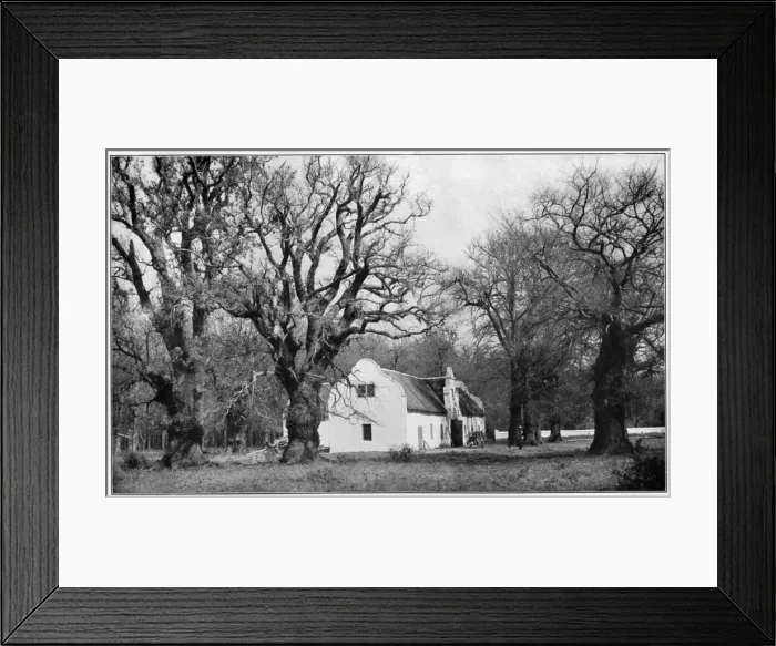 Framed Print : The cellar at Vergelegen wine estate, South Africa, 1931 Framed Print : The cellar at Vergelegen wine estate, South Africa, 1931