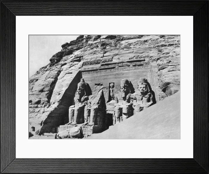 Framed Print : The Temple of Abu Simbel, Egypt, 1936 Framed Print : The Temple of Abu Simbel, Egypt, 1936