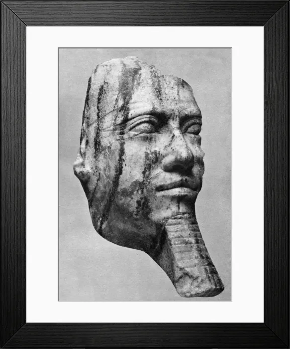 Framed Print : Menkaura (or possibly Khafra), Ancient Egyptian Pharoah, 1936 Framed Print : Menkaura (or possibly Khafra), Ancient Egyptian Pharoah, 1936