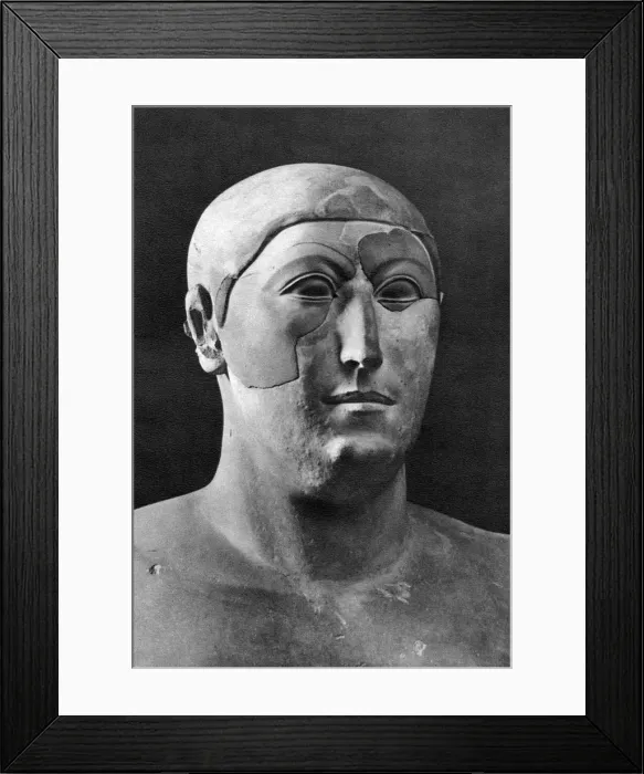 Framed Print : Hemiunu, Ancient Egyptian architect, 1936 Framed Print : Hemiunu, Ancient Egyptian architect, 1936