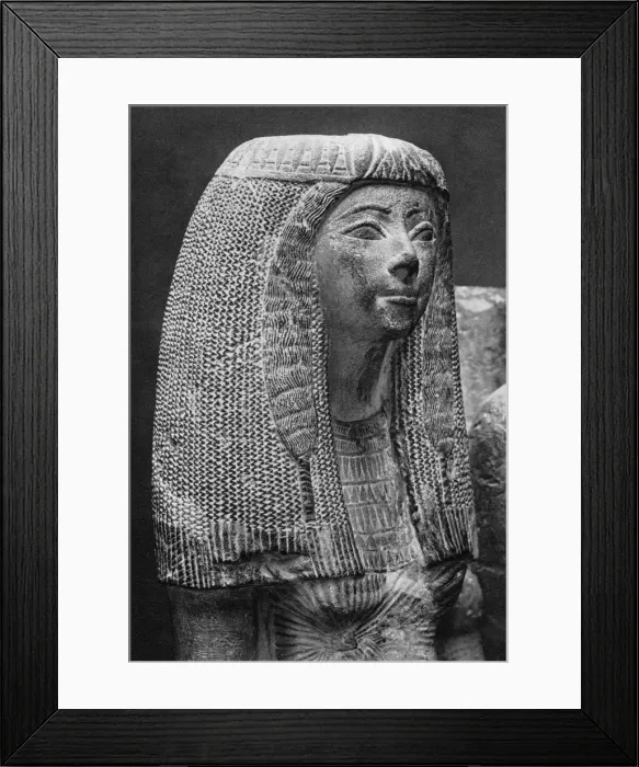 Framed Print : The wife of a Ptahmai, c1400 BC (1936) Framed Print : The wife of a Ptahmai, c1400 BC (1936)