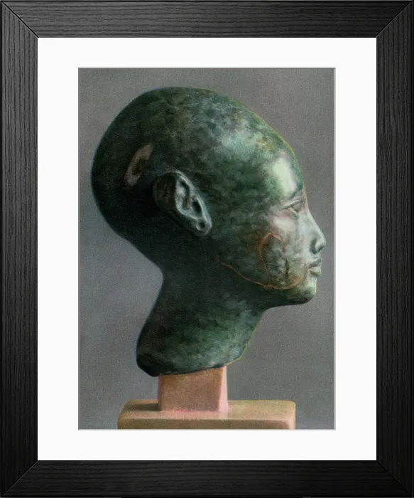 Framed Print : An Ancient Egyptian princess, c1370 BC (1936) Framed Print : An Ancient Egyptian princess, c1370 BC (1936)