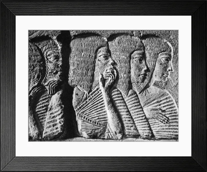 Framed Print : Mourners at the funeral of a Memphite high priest, c1350 BC (1936) Framed Print : Mourners at the funeral of a Memphite high priest, c1350 BC (1936)