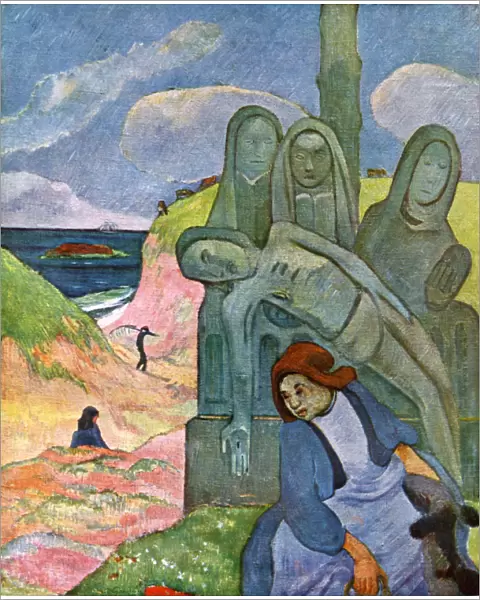 The Green Christ, 1889 (1939). Artist: Paul Gauguin
