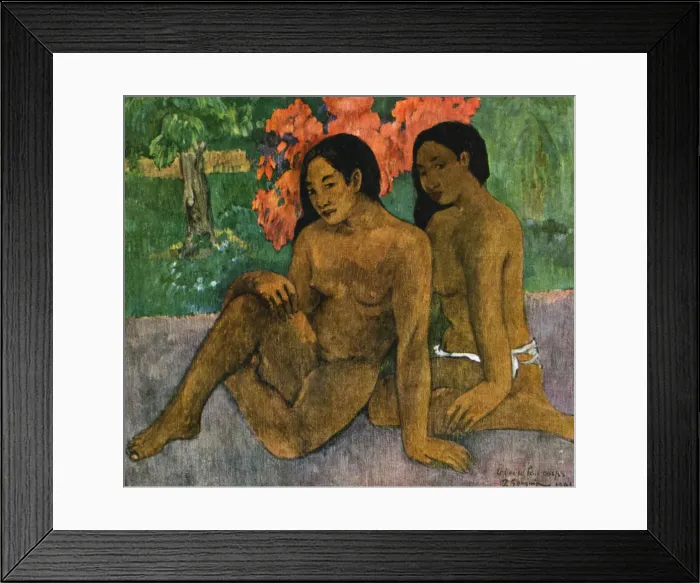 Framed Print : And the Gold of their Bodies, 1901 (1939). Artist: Paul Gauguin Framed Print : And the Gold of their Bodies, 1901 (1939). Artist: Paul Gauguin