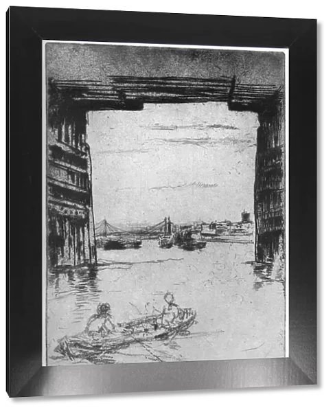 Under Old Battersea Bridge, 1879 (1904). Artist: James Abbott McNeill Whistler