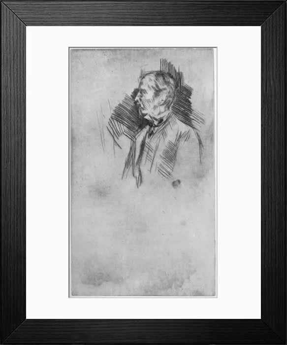 Framed Print : Lord Wolseley, 19th century (1904). Artist: James Abbott McNeill Whistler Framed Print : Lord Wolseley, 19th century (1904). Artist: James Abbott McNeill Whistler