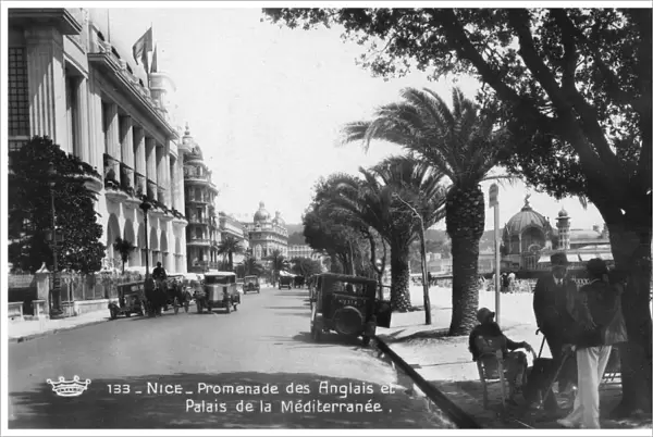 The Palais de la Mediterranee, Nice, France, c1920s. Artist: Munier