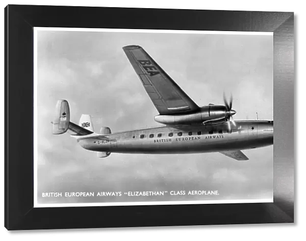 British European Airways Elizabethan class aeroplane, 20th century