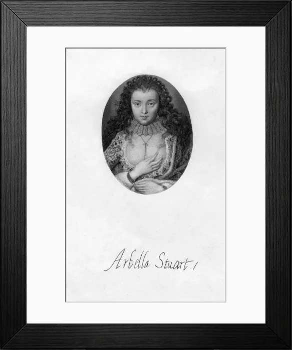 Framed Print : Arbella Stuart (1575-1615), English Renaissance noblewoman, 17th century Framed Print : Arbella Stuart (1575-1615), English Renaissance noblewoman, 17th century