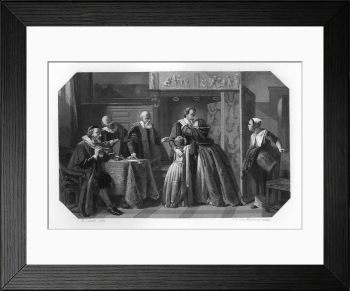 Framed Print : Hugo de Groot (Grotius), 17th century Dutch jurist and philosopher, c1870. Artist: CL van Kesteren Framed Print : Hugo de Groot (Grotius), 17th century Dutch jurist and philosopher, c1870. Artist: CL van Kesteren