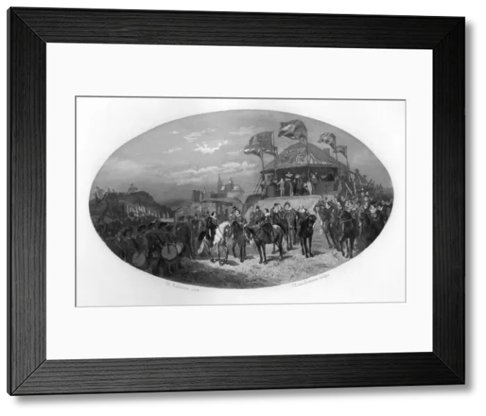 Framed Print : The capture of s-Hertogenbosch by Frederik Hendrik of Orange, Netherlands, 1629, (c1870). Artist: CL van Kesteren Framed Print : The capture of s-Hertogenbosch by Frederik Hendrik of Orange, Netherlands, 1629, (c1870). Artist: CL van Kesteren