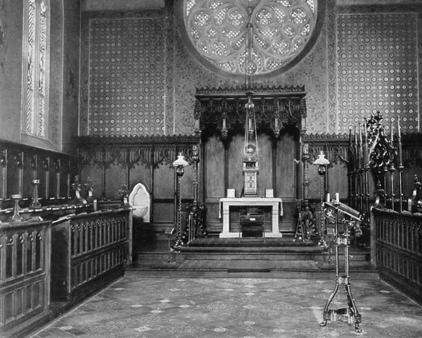 The Chancel, Catholic Apostolic Church, Albury Park, Surrey, 1904