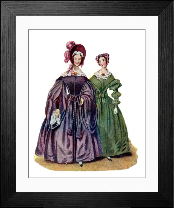 Framed Print : Dress without art, 1836, (1904) Framed Print : Dress without art, 1836, (1904)