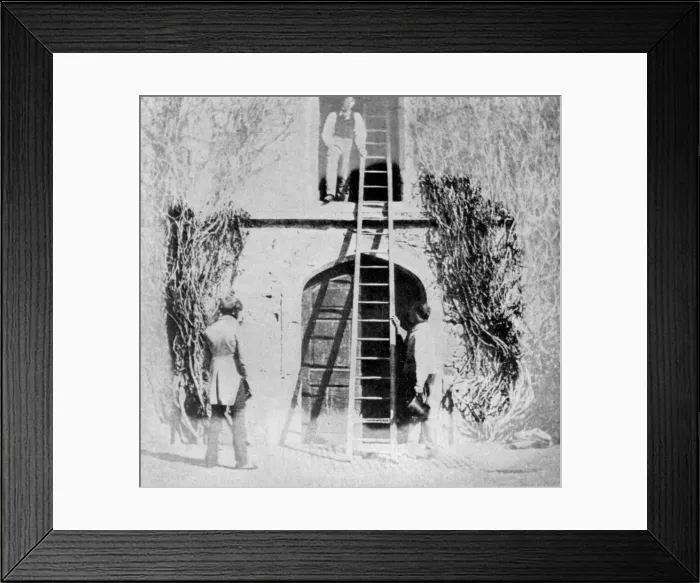Framed Print : A very early photograph by William Henry Fox Talbot, 1844 (1904). Artist: William Henry Fox Talbot Framed Print : A very early photograph by William Henry Fox Talbot, 1844 (1904). Artist: William Henry Fox Talbot