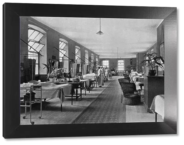 A ward in Guys Hospital, Southwark, London, 1904