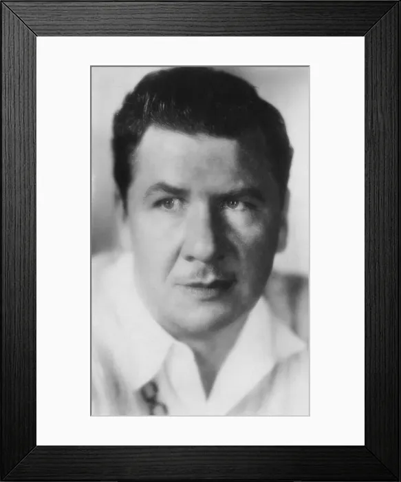 Framed Print : George Bancroft (1882-1956), American actor, 20th century Framed Print : George Bancroft (1882-1956), American actor, 20th century