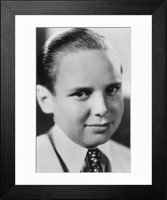 Framed Print : Jackie Coogan (1914-1984), American actor, 20th century Framed Print : Jackie Coogan (1914-1984), American actor, 20th century