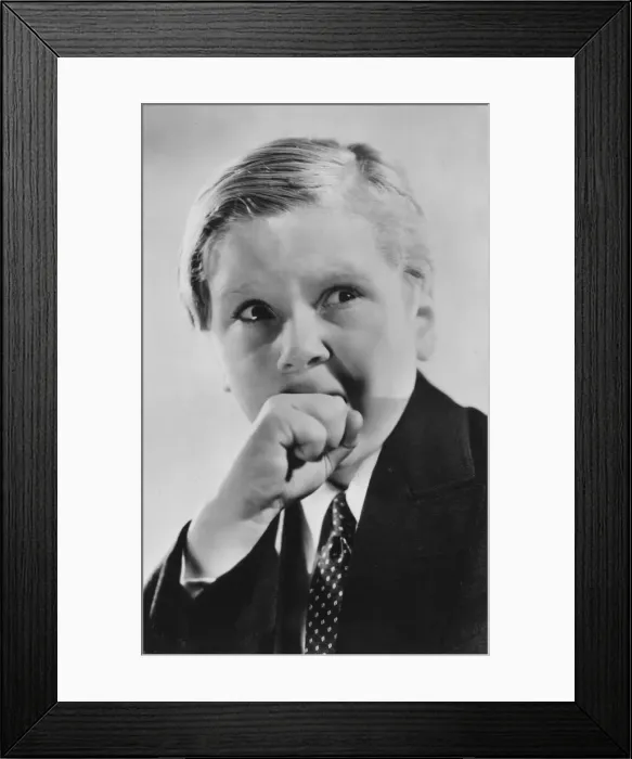Framed Print : Jackie Cooper (b1922), American actor, 20th century Framed Print : Jackie Cooper (b1922), American actor, 20th century