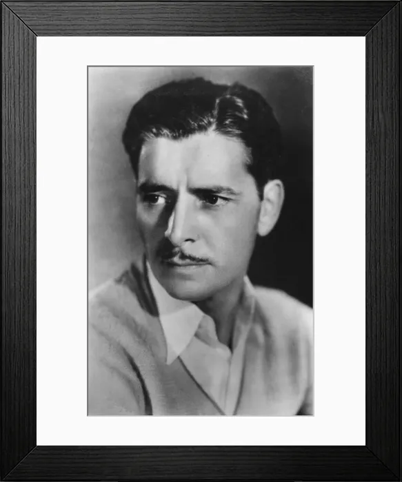 Framed Print : Ronald Colman (1891-1958), English actor, 20th century Framed Print : Ronald Colman (1891-1958), English actor, 20th century