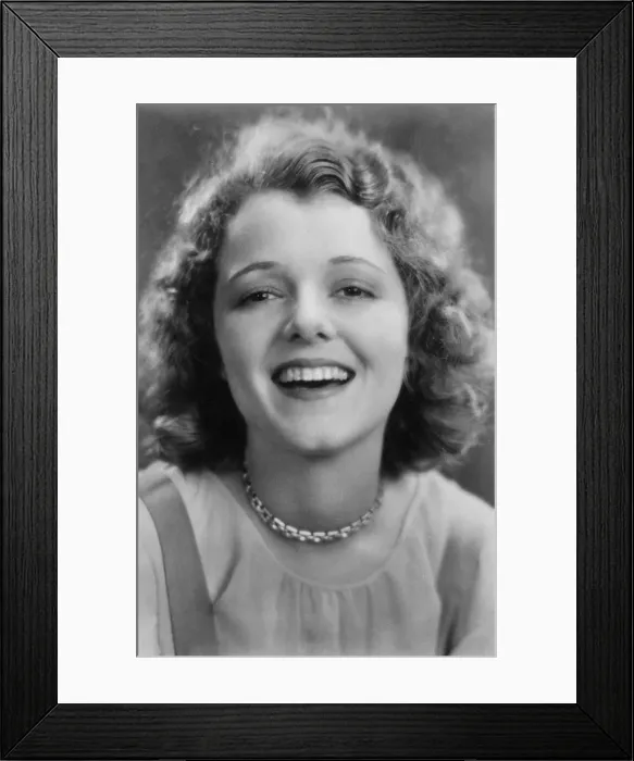 Framed Print : Janet Gaynor (1906-1984), American actress, 20th century Framed Print : Janet Gaynor (1906-1984), American actress, 20th century