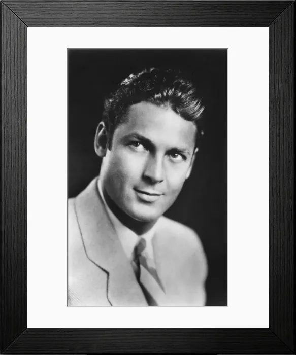 Framed Print : Charles Farrell (1901-1990), American actors, 20th century Framed Print : Charles Farrell (1901-1990), American actors, 20th century