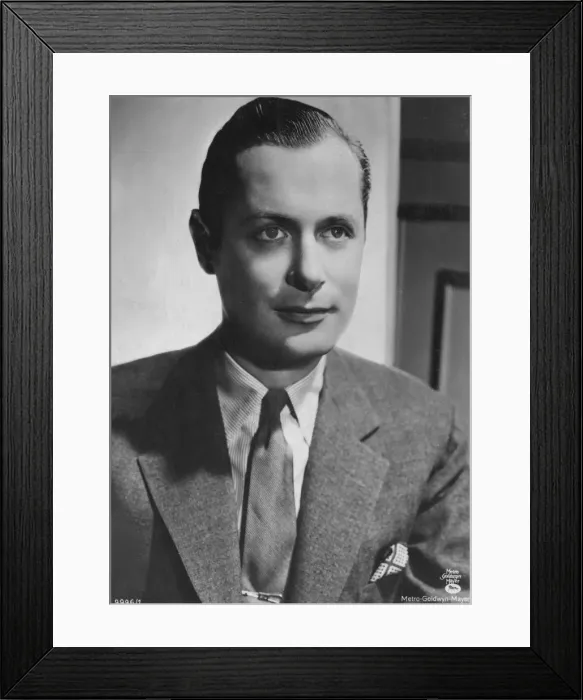 Framed Print : Robert Montgomery (1904-1981), American actor and director, 20th century Framed Print : Robert Montgomery (1904-1981), American actor and director, 20th century