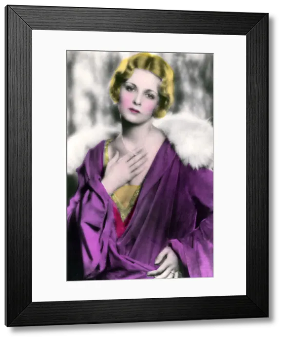 Framed Print : Joan Bennett (1910-1990). American actress, 20th century Framed Print : Joan Bennett (1910-1990). American actress, 20th century