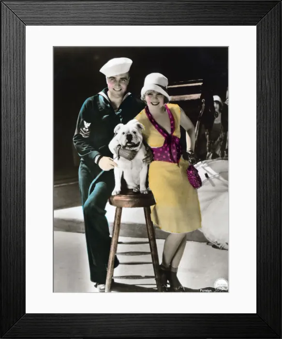Framed Print : James Hall (1900-1940) and Clara Bow (1905-1965), American actors, 20th century Framed Print : James Hall (1900-1940) and Clara Bow (1905-1965), American actors, 20th century
