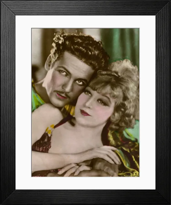 Framed Print : Charles Farrell (1901-1990) and Greta Nissen (1906-1988), 20th century Framed Print : Charles Farrell (1901-1990) and Greta Nissen (1906-1988), 20th century