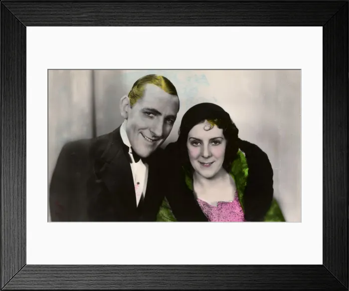 Framed Print : Jack Hulbert (1892-1978) and his wife Cicely Courtneidge (1893-1980), English actors, 20th century Framed Print : Jack Hulbert (1892-1978) and his wife Cicely Courtneidge (1893-1980), English actors, 20th century
