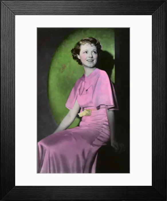 Framed Print : Janet Gaynor (1906-1984), American actress, 20th century Framed Print : Janet Gaynor (1906-1984), American actress, 20th century