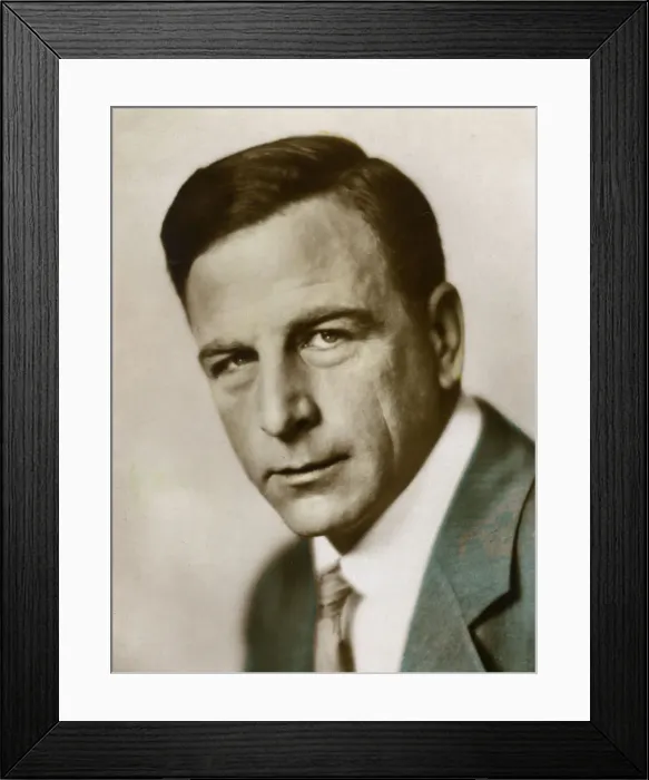 Framed Print : Milton Sills (1882-1930), American actor, 20th century Framed Print : Milton Sills (1882-1930), American actor, 20th century