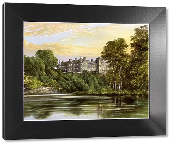 Brechin Castle, Brechin, Angus, Scotland, home of the Earl of Dalhousie, c1880